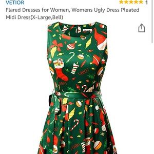 Ugly Christmas Part dress XL
